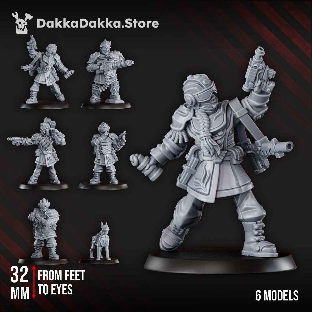THE DASHING NEBULA SYNDICATE (PART 1) by DakkaDakka Store - Full Miniature / Model