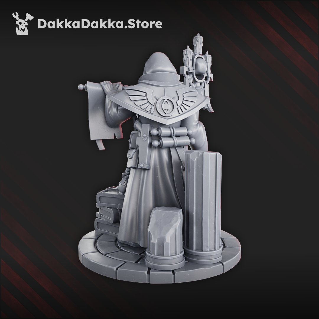 Alternate view of Ecclesiastical Envoy by DakkaDakka Store - Full Miniature / Model