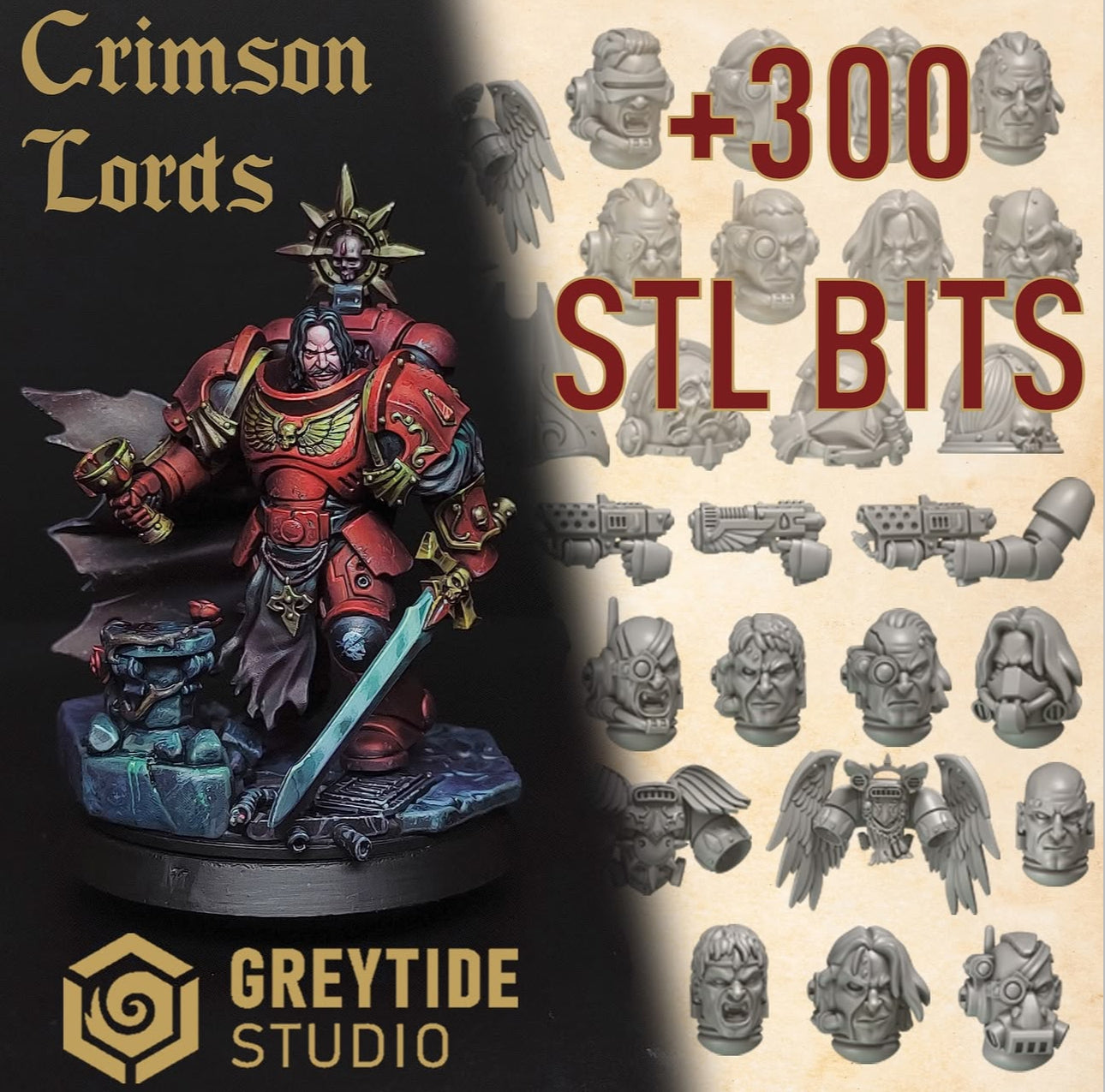 Full Crimson Lords Bit Set