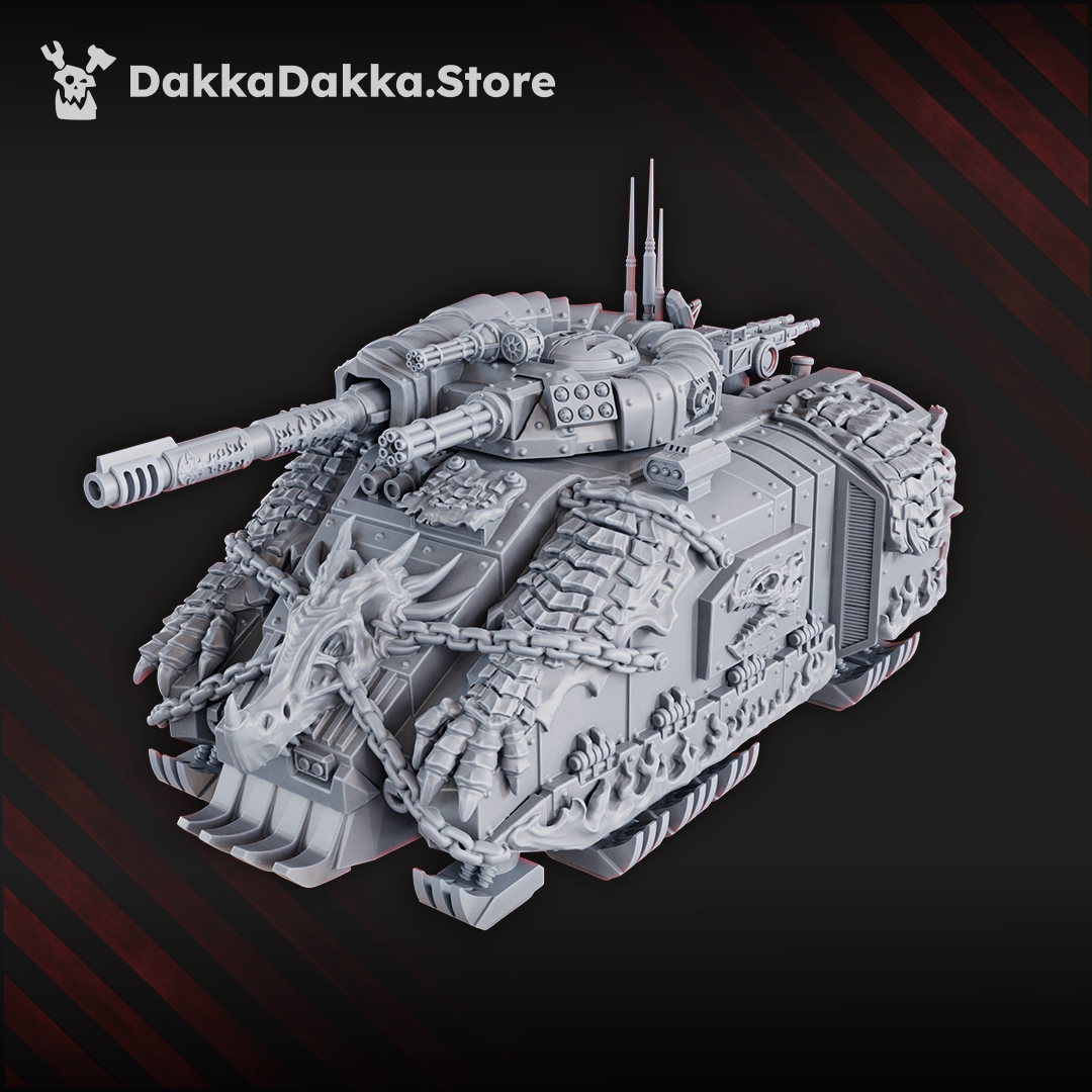 Alternate view of HEAVY HOVER TANK by DakkaDakka Store - Full Miniature / Model