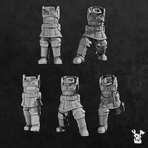Additional poses for Dawnguard Infantry x5