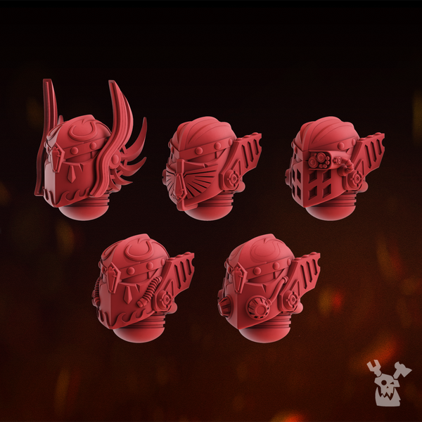 Celestial Blades Heads Set x5 #1