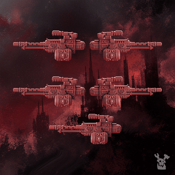 Crimson Wings Autocannons Set x5