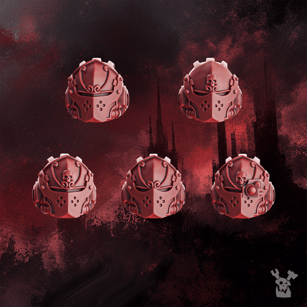 Crimson Wings Destroyers Heads Set x5