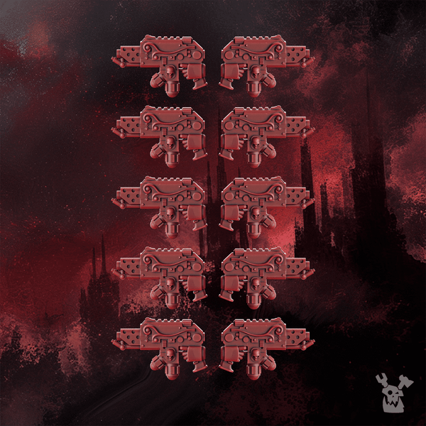 Crimson Wings Flame Pistols Set x10