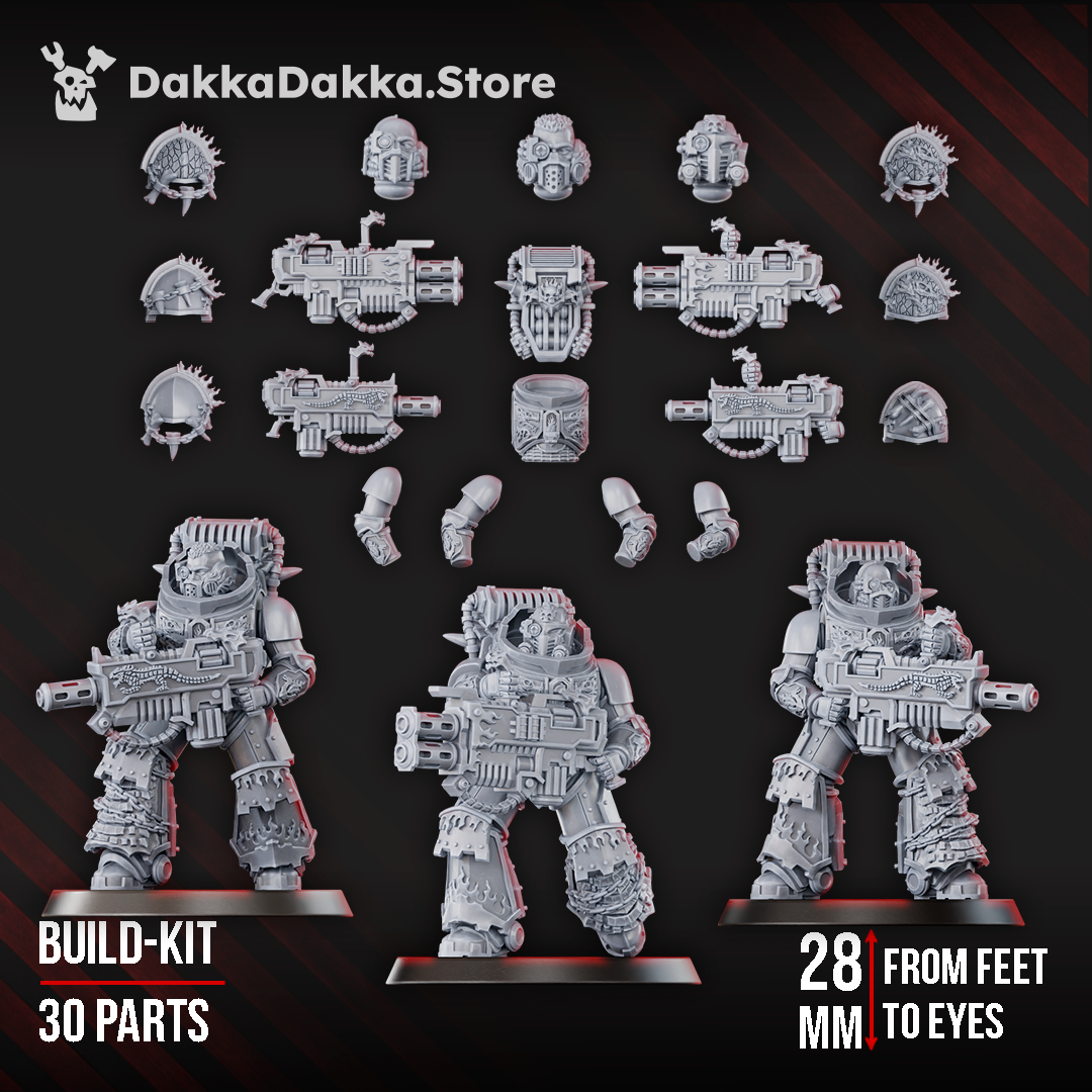 LIQUIDATORS SQUAD by DakkaDakka Store - Full Miniature / Model