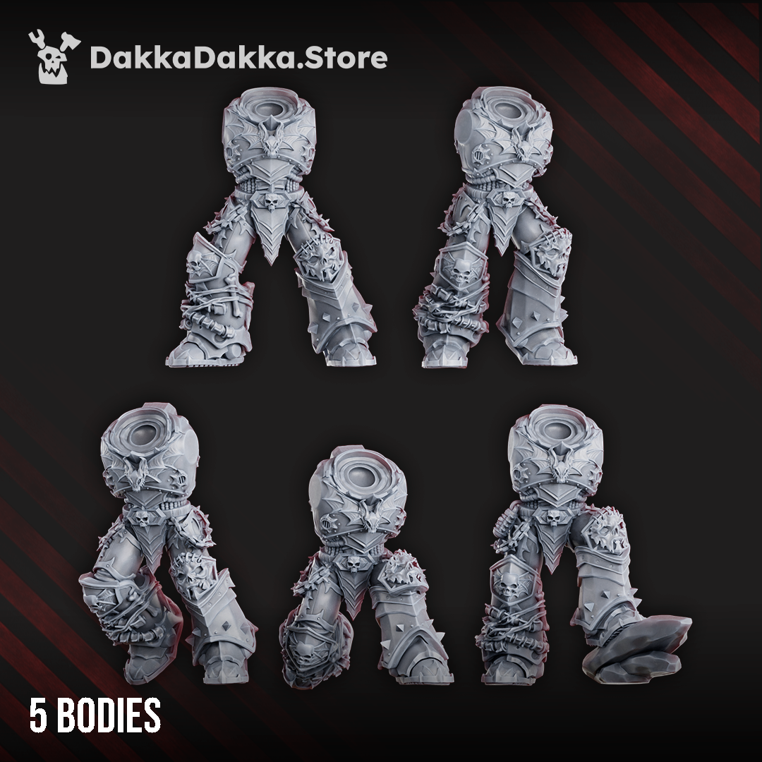 NOCTURNAL BODIES SET _1 X5 by DakkaDakka Store - Full Miniature / Model