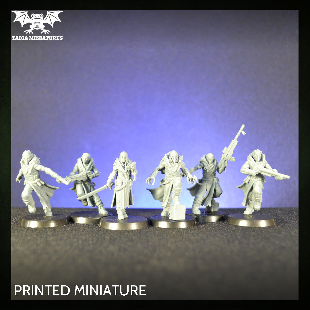 Alternate view of Ravenclaws Gang (build kit) by DakkaDakka Store - Full Miniature / Model