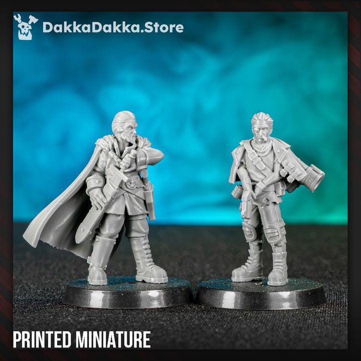 Mel Ashqelon & Robbo / Tabletop Model / Wargaming Miniature | DakkaDakka