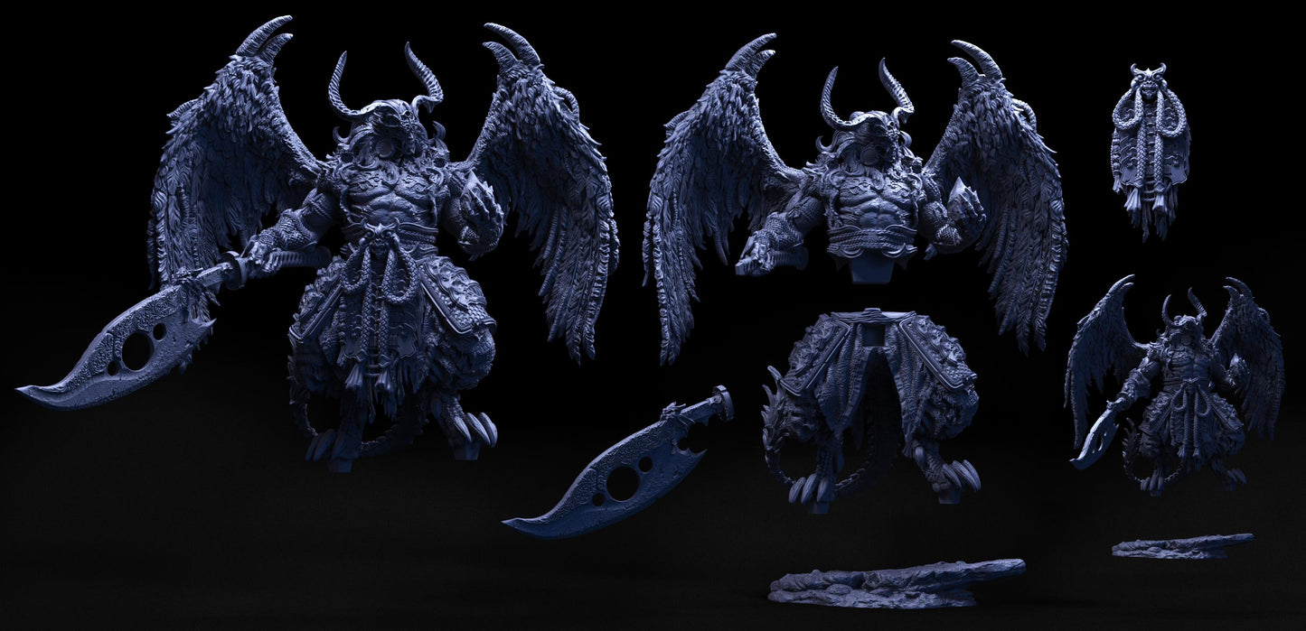 BFG - Tenjin Corrupted 32mm & 75mm | Sculpt | Black forge Games
