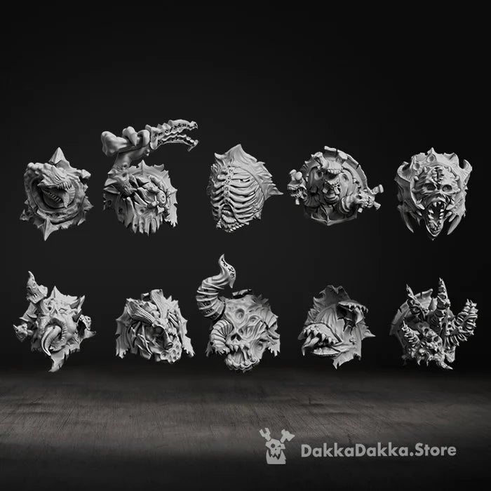 CW "CORPSEMAKERS" SHOULDER PADS X10