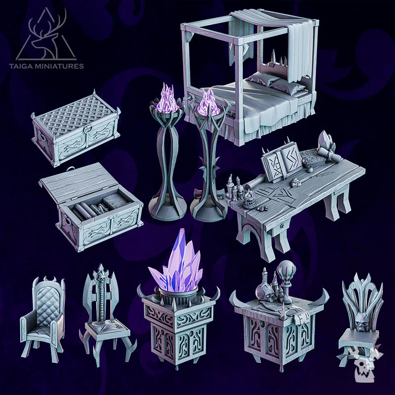 Mage's Tower Bedroom