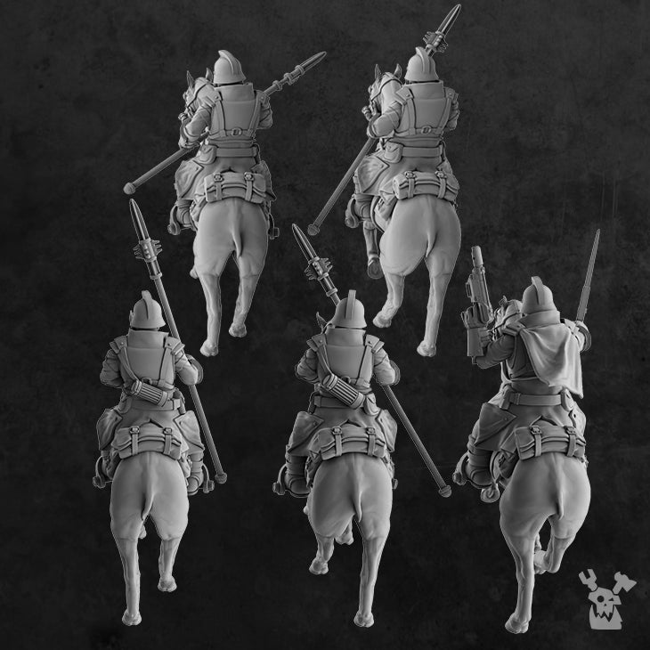 2ND DEATH DIVISION CAVALRY SQUAD x5