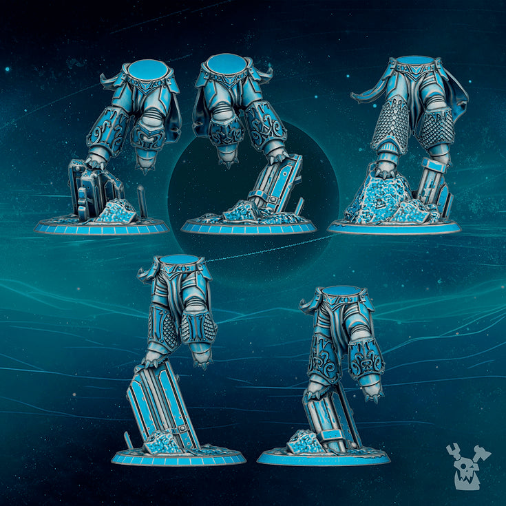Scylla Assault Brothers Legs and Bases x5
