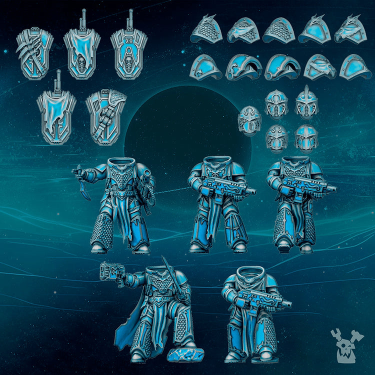 Tactical Scylla Squad x5 (Fuse Rifle special)