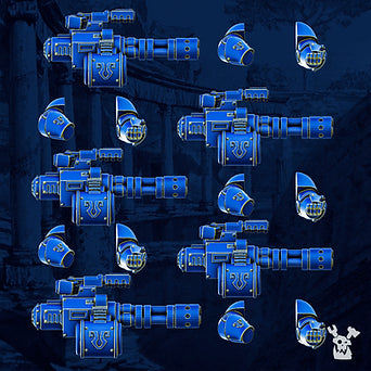 Ancient Era Machine Cannons Set x5