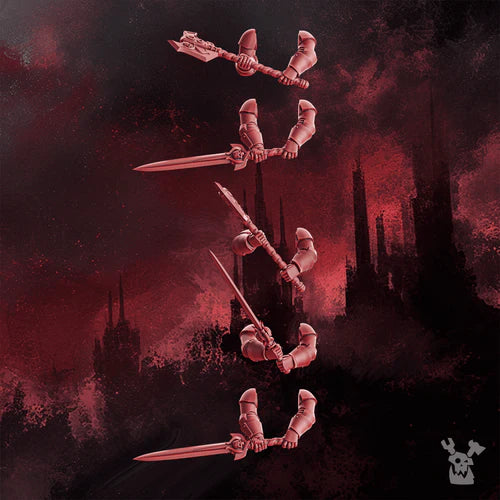 Crimson Wings Honour Squad Two-handed Weapons Set x5