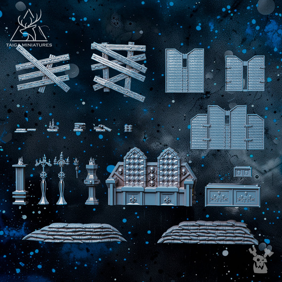 SANCTUM OF REPENTANCE INTERIOR PROPS by DakkaDakka Store - Full Miniature / Model