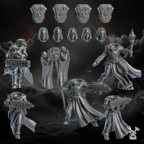 Sisters of Minor Guilt Squad x5 (heavy plasmagun, pose 2)