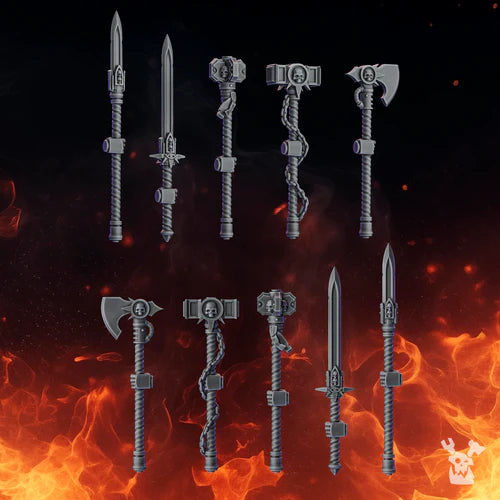 Pactum Aeternum Warden Melee Weapons Set x10