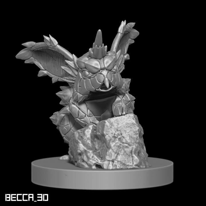 Kaijumon Monarch King/ Tabletop Model / Miniature Figurine | Kaijumon