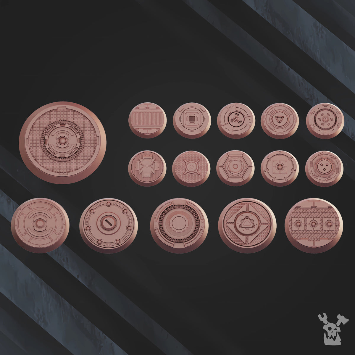 STAR ALVES BASES SET by DakkaDakka Store - Base / Basing