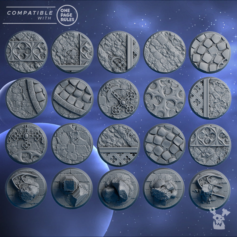 SILVER MOON DAUGHTERS BASES by DakkaDakka Store - Full Miniature / Model