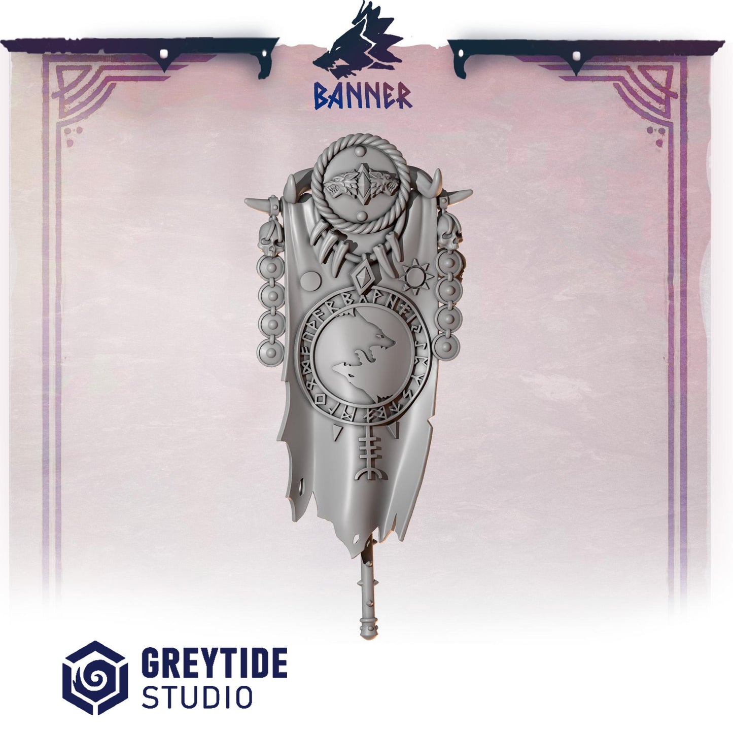 Banner | Primal Hounds | Greytide Studio