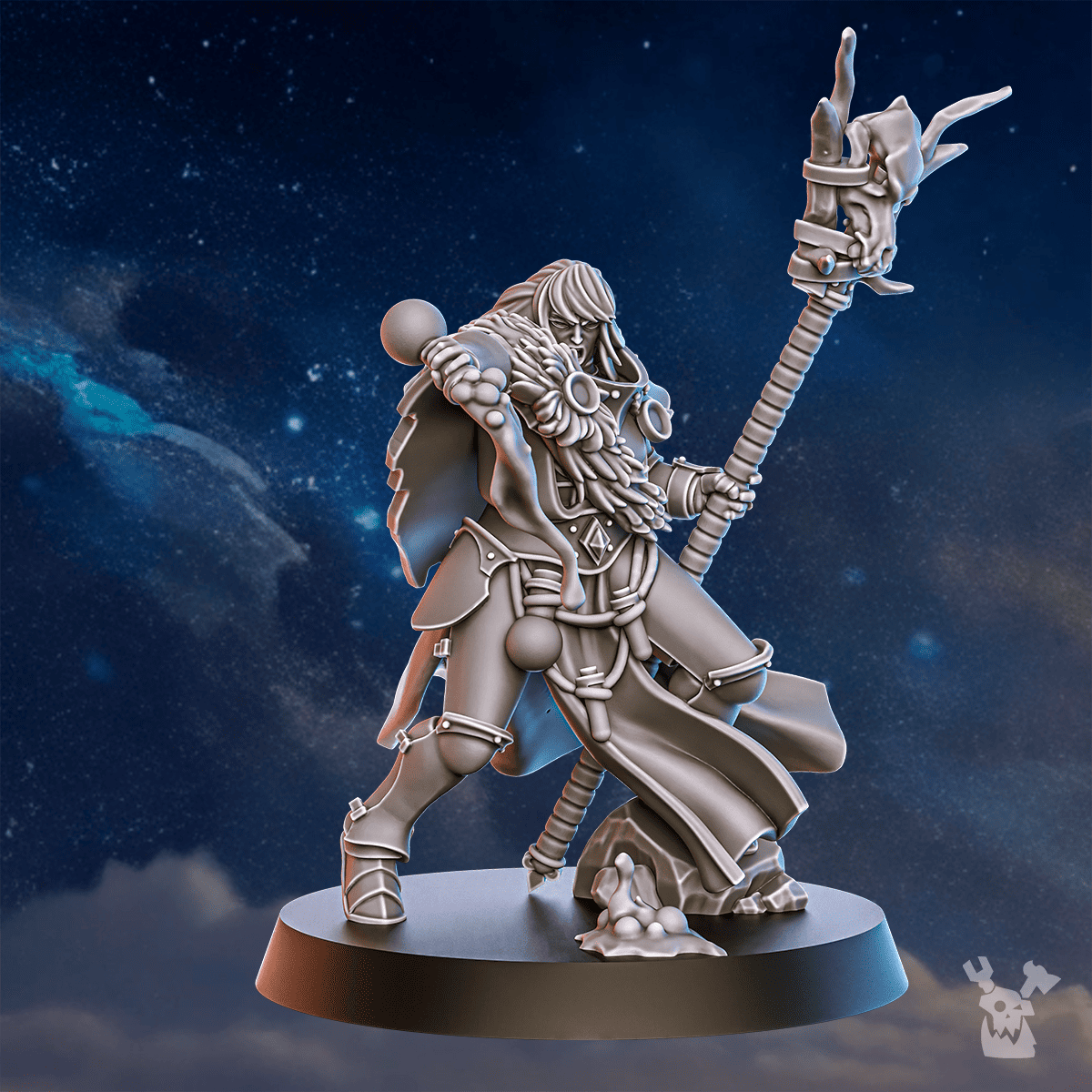 Alternate view of BLACKHIDE TRIBE SHAMAN by DakkaDakka Store - Full Miniature / Model