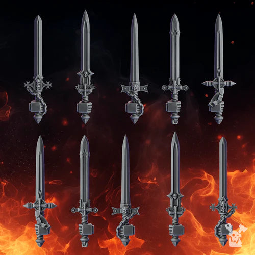 Pactum Aeternum Crusader Swords Set x10