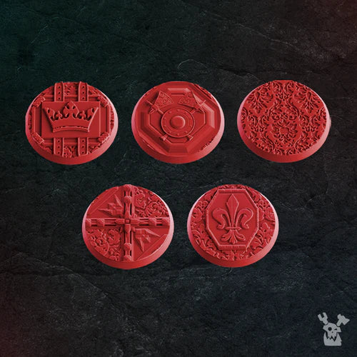 Royal Theme 40mm Bases Set x5 #1
