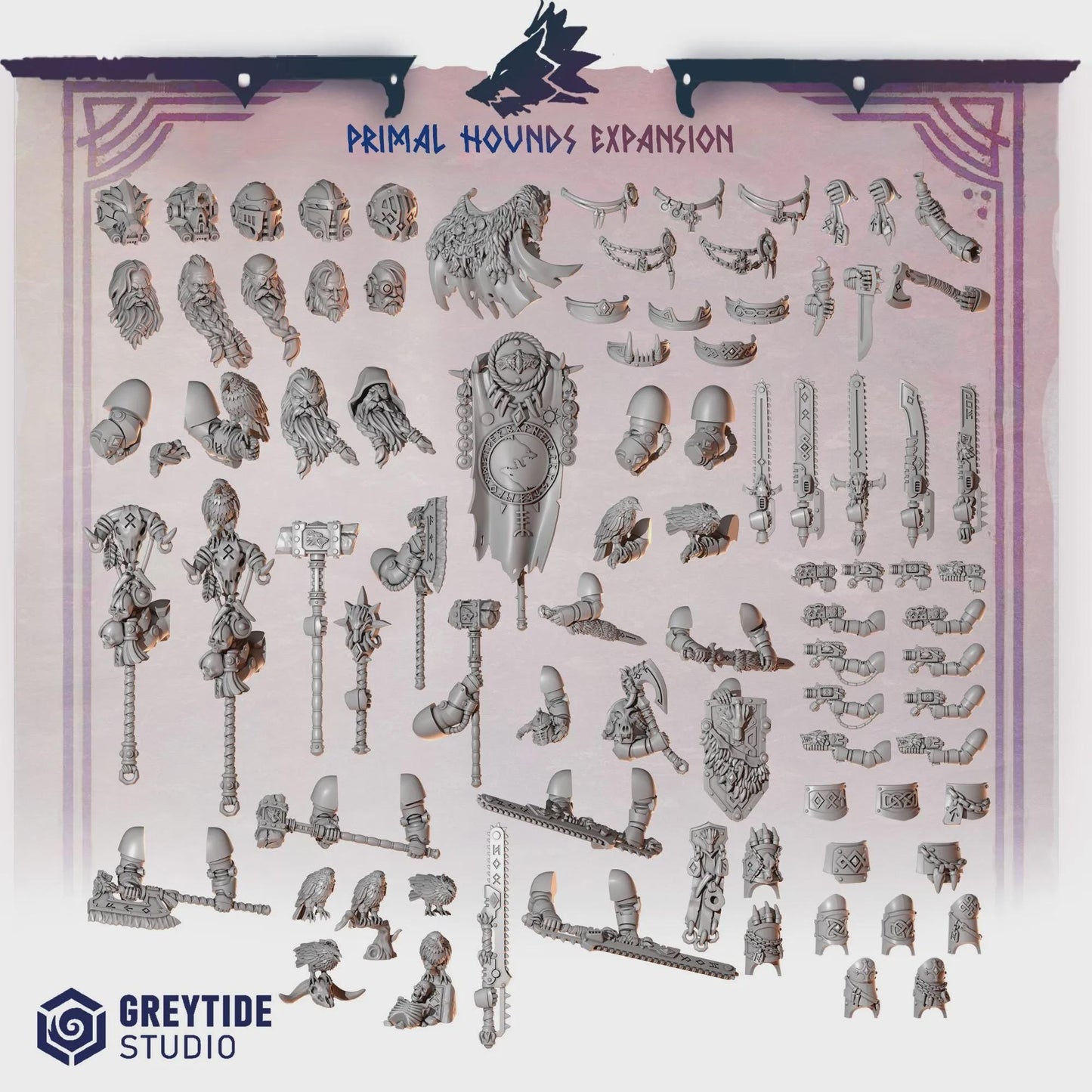 Primal Hounds Expansion | Primal Hounds | Greytide Studio