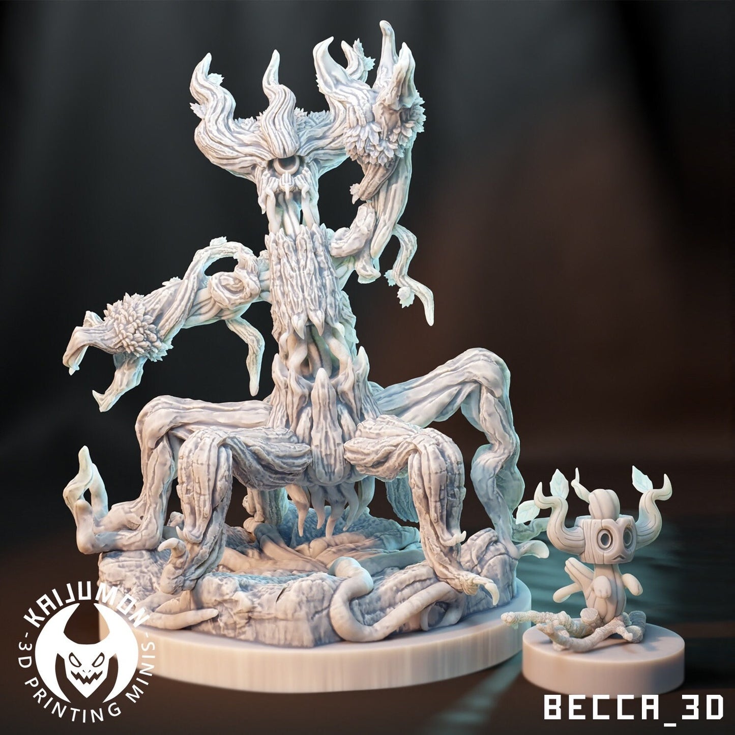 Kaijumon Haunted Tree/ Tabletop Model / Miniature Figurine | Kaijumon