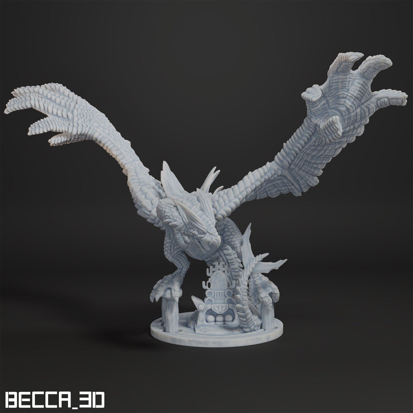 Kaijumon Psychic Dragon/ Tabletop Model / Miniature Figurine | Kaijumon (luiga)