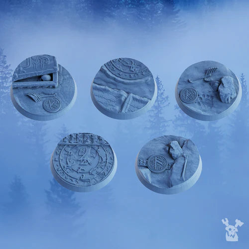 Stormbringers 32mm Bases Set #II x5