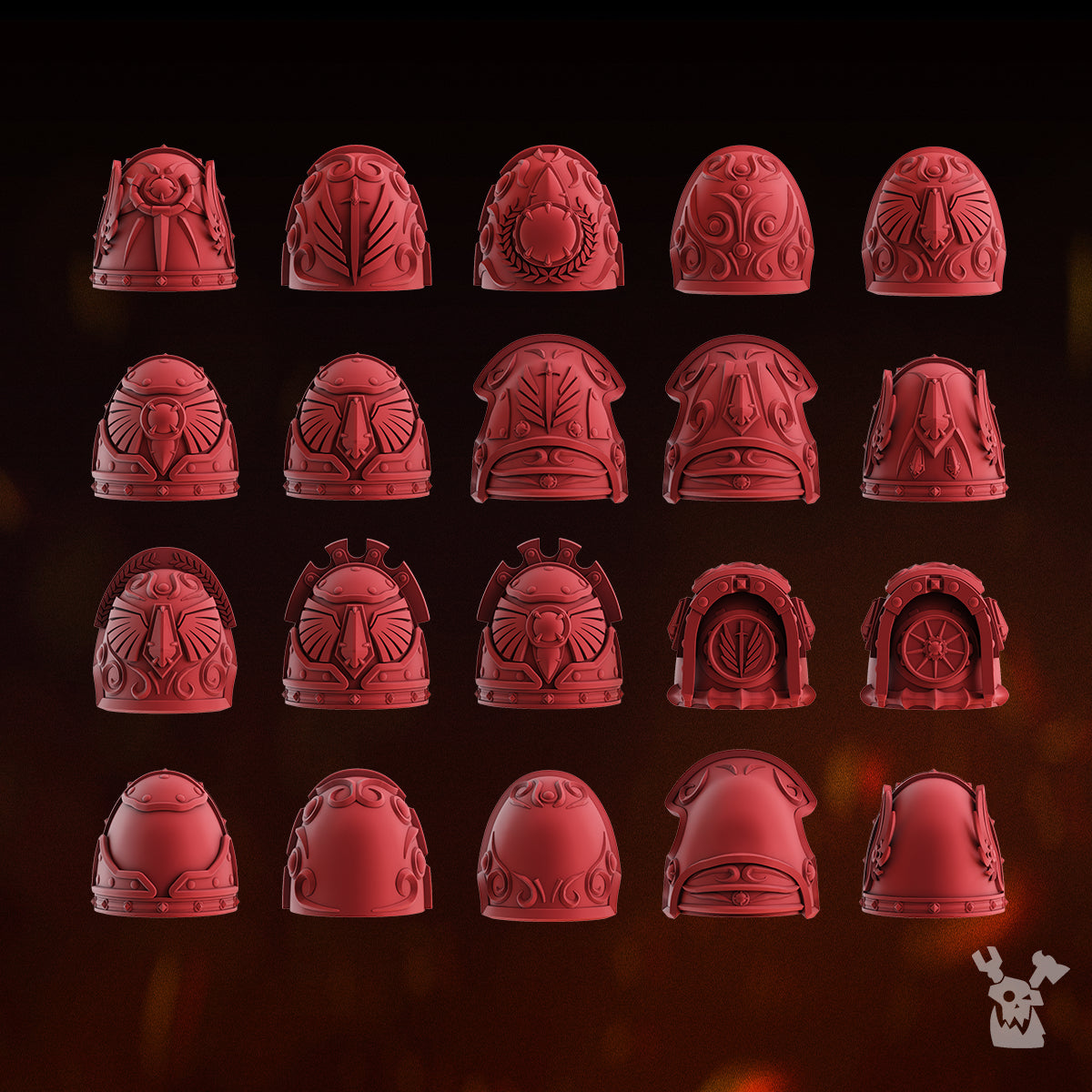 CELESTIAL BLADES SHOULDER PADS SET x20