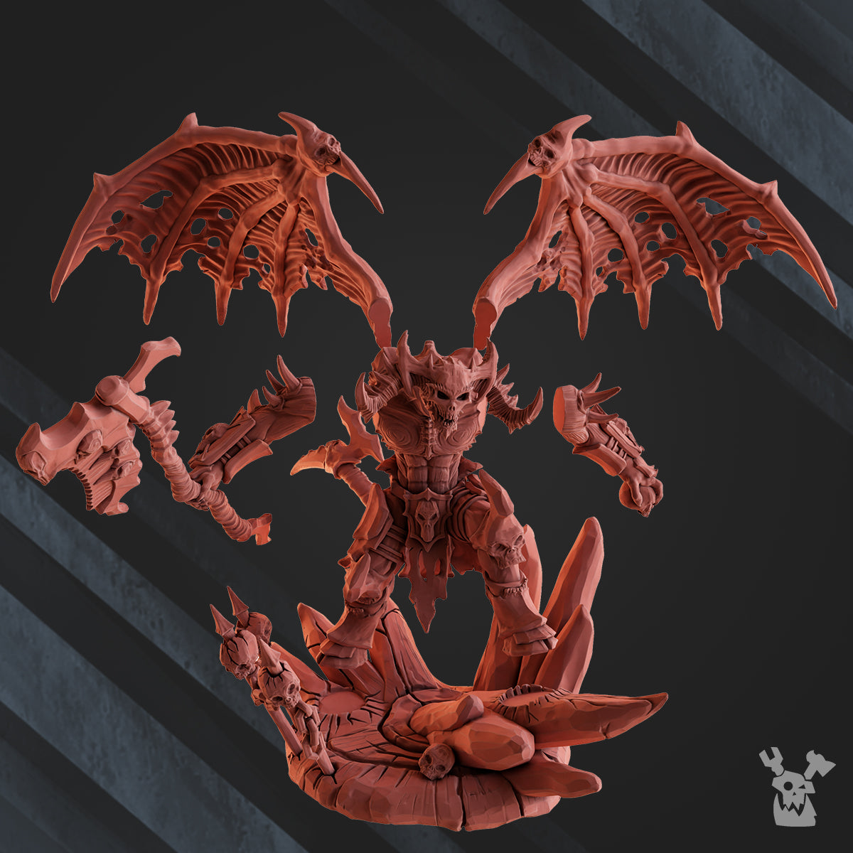 THE CHOSEN OF THE CRIMSON LORD by DakkaDakka Store - Full Miniature / Model