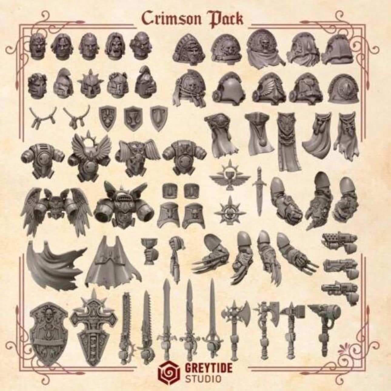 Expansion set| Crimson Lords | Greytide Studio