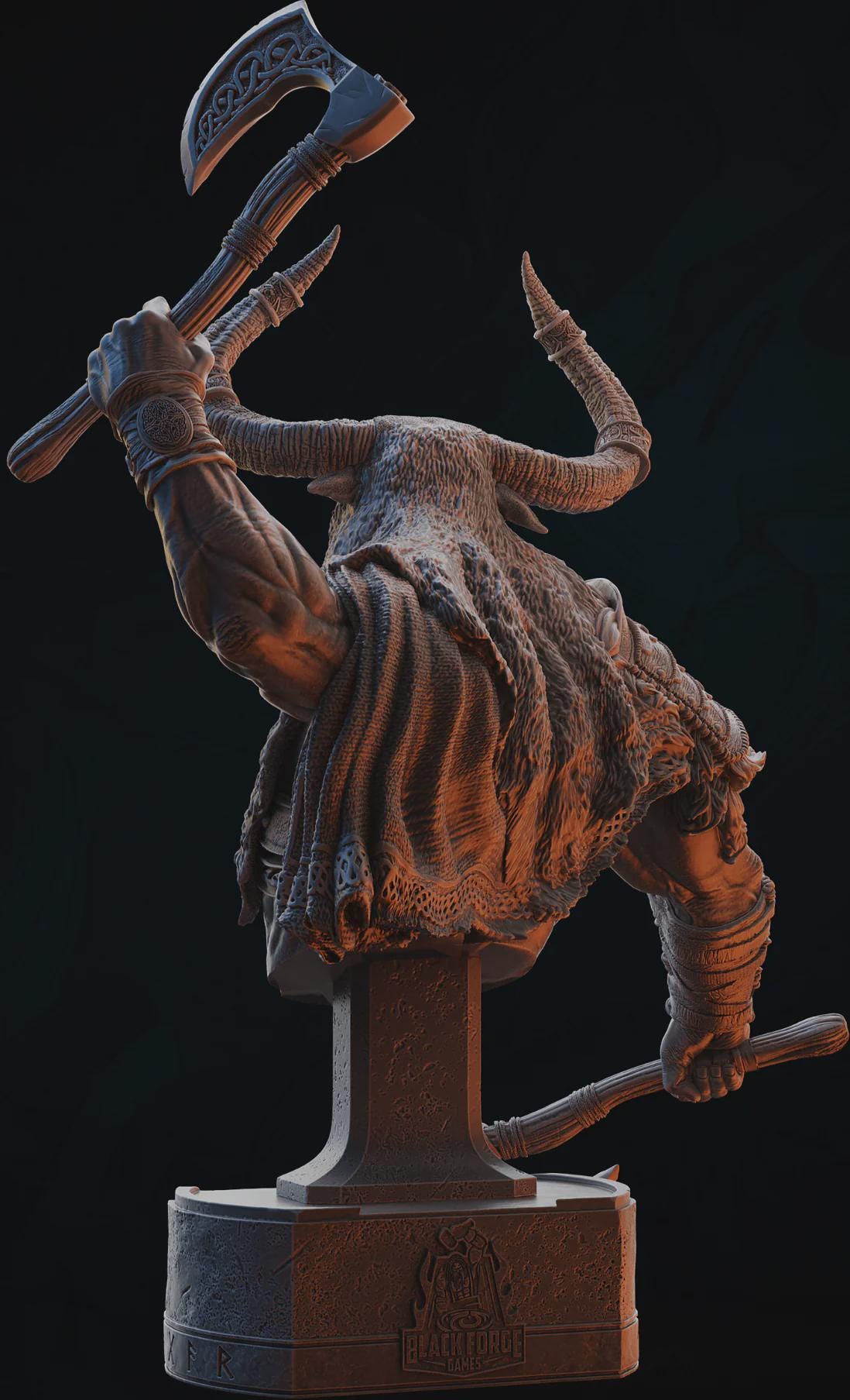 BFG - Voljaryk Bust | Sculpt | Black forge Games