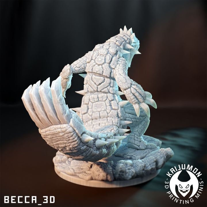 Kaijumon Ground Titan/ Tabletop Model / Miniature Figurine | Kaijumon (Groudon)