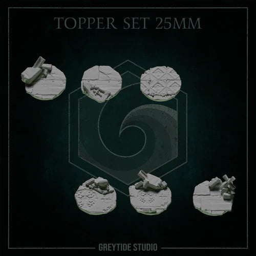 Topper set gothic city ruins 25mm