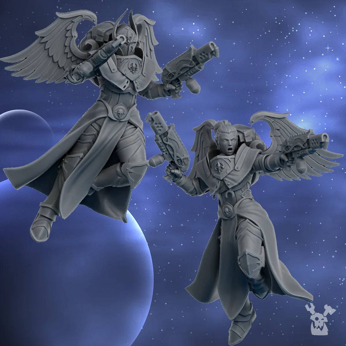 Macedonian Angels with Flamers x2