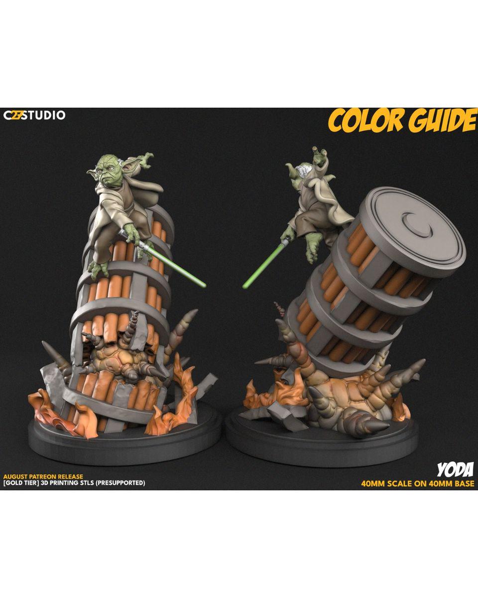 Swamp frog - Shatter Point - Star Wars Fan Art - 3d Printed TTRPG Miniature