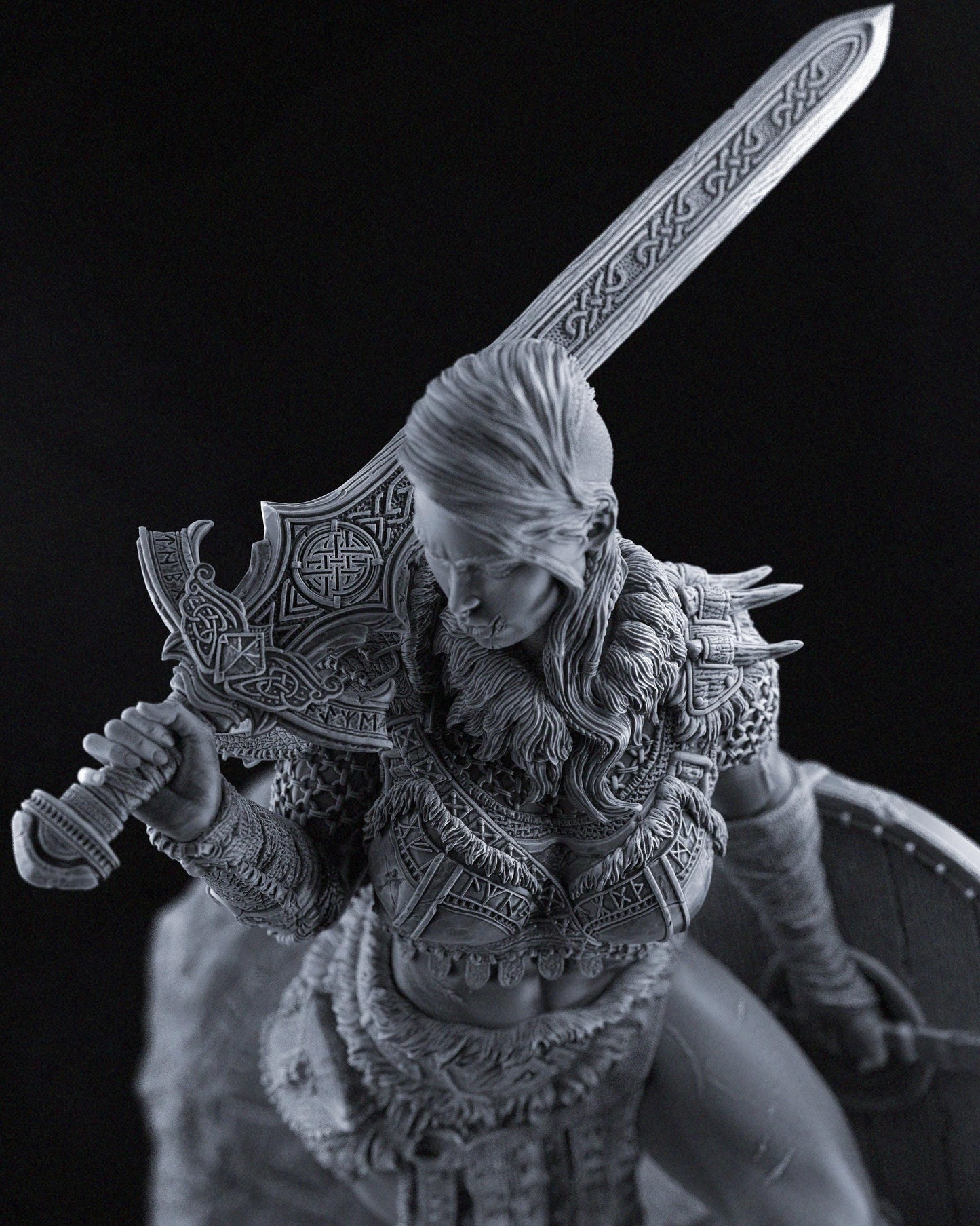 BFG - Ellika - The Undefeated - 1.12 Scale V2 | Sculpt | Black forge Games