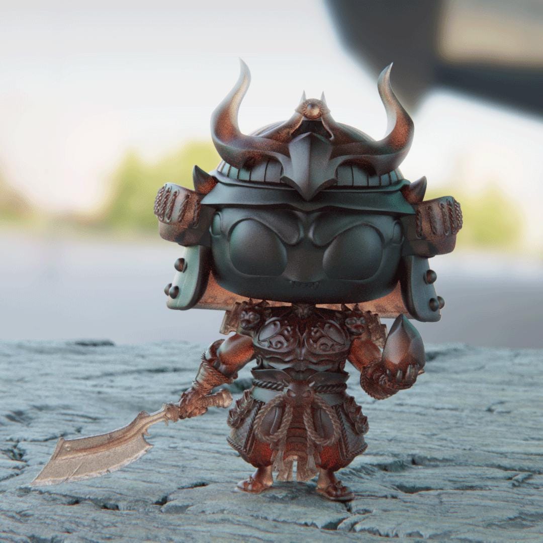 BFG - Chibi Tenjin | Sculpt | Black forge Games