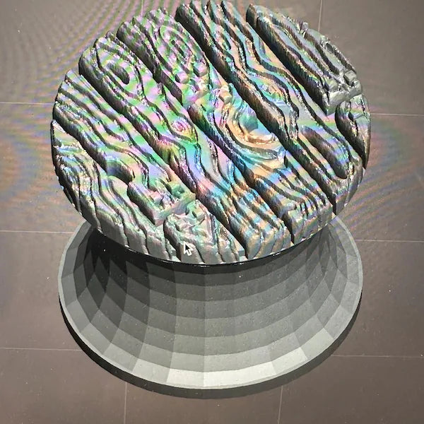 Wood Planks Swatch Caps paint bottle toppers