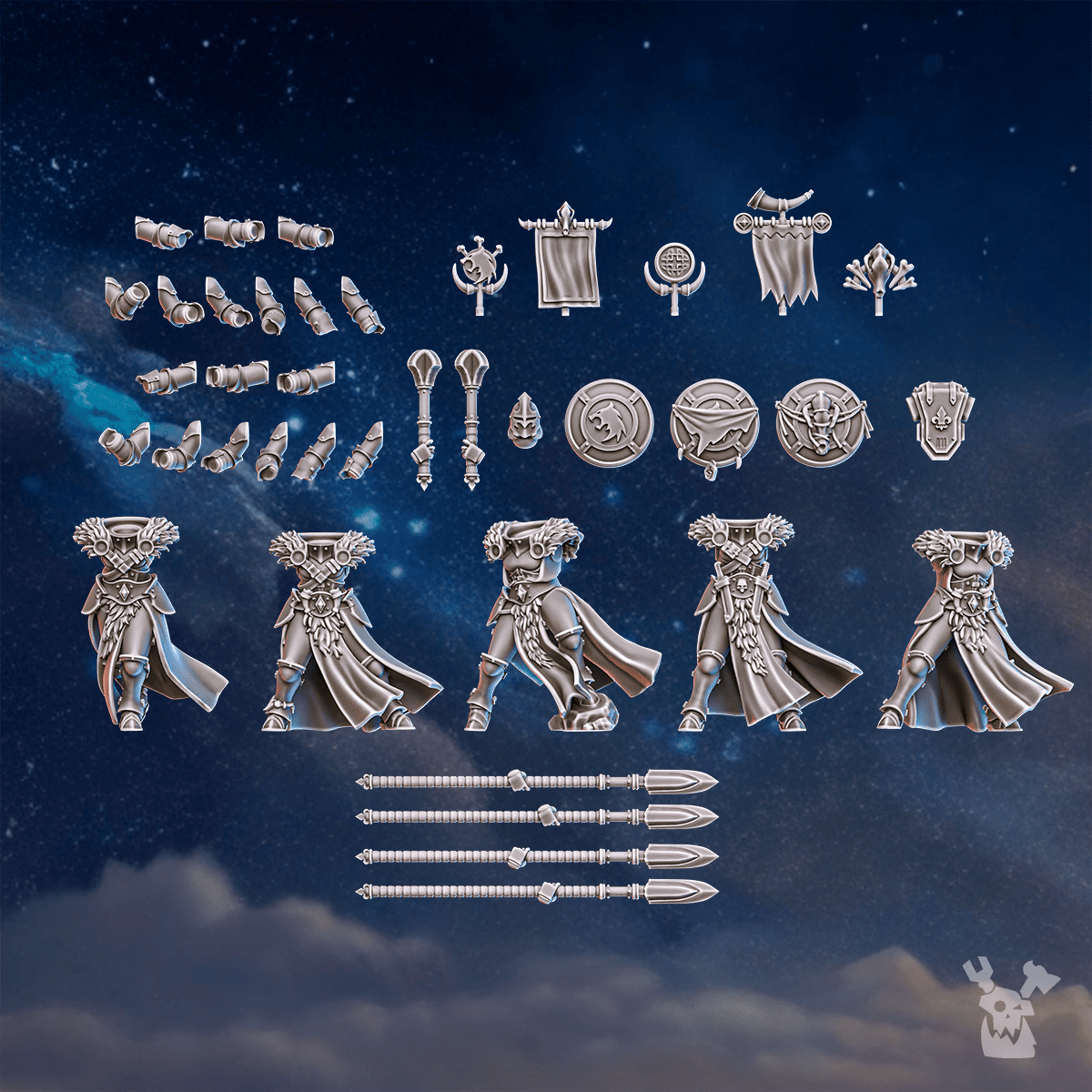 ICEWALL SQUAD (BUILD KIT) by DakkaDakka Store - Full Miniature / Model