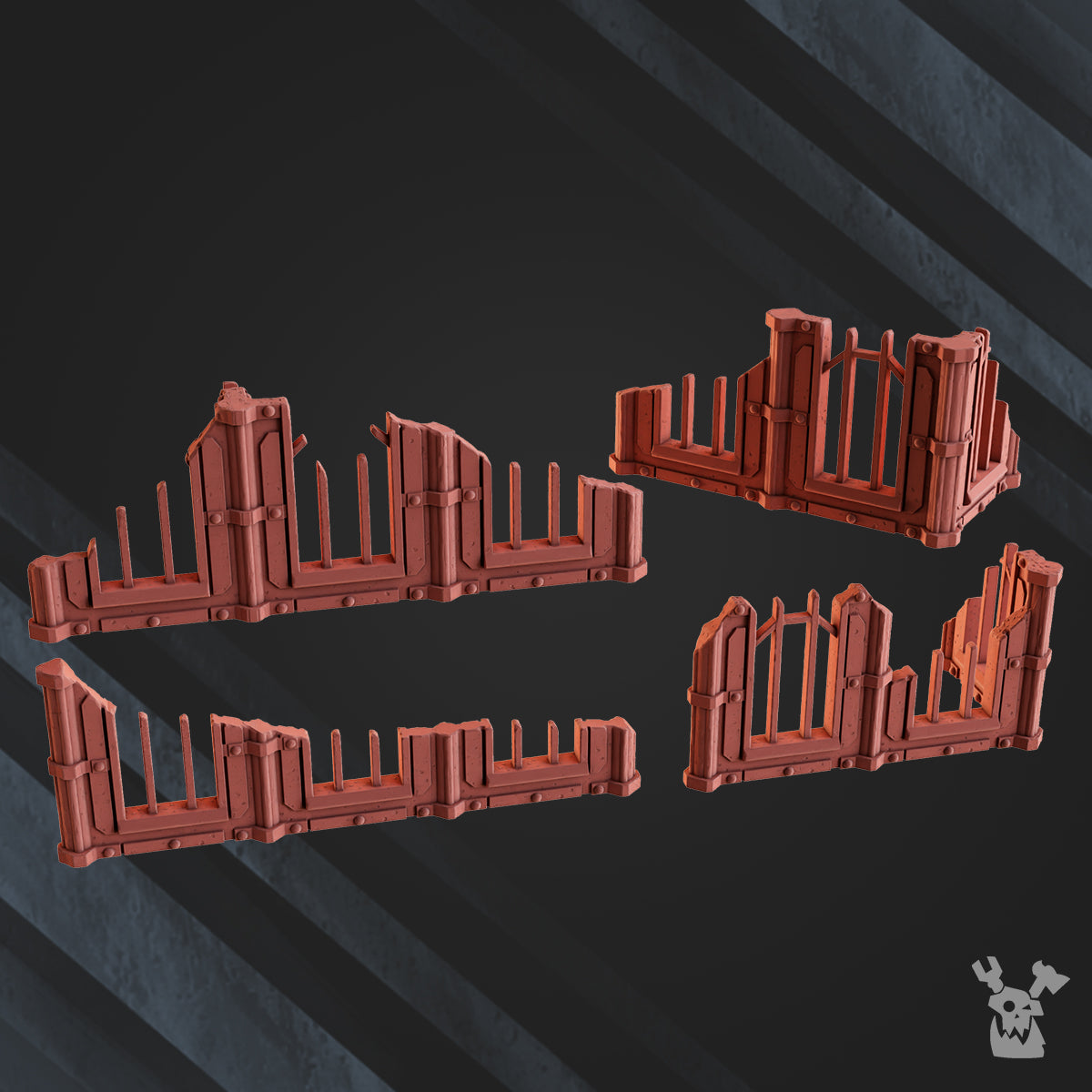 RUINED BUILDINGS TERRAIN by DakkaDakka Store - Terrain