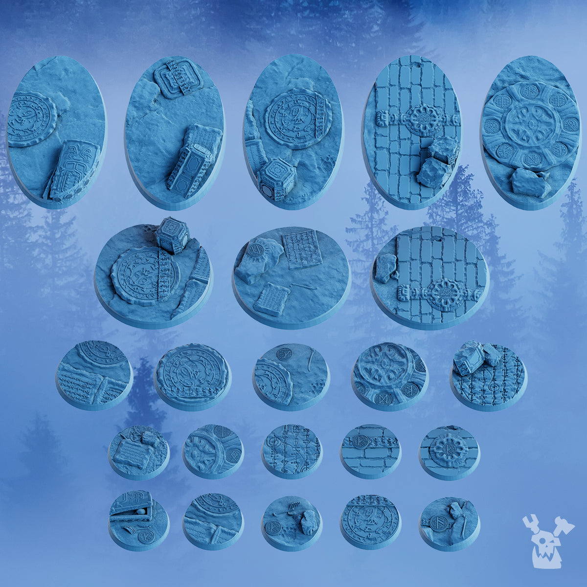 STORMBRINGERS BASES SET x23 by DakkaDakka Store - Base / Basing