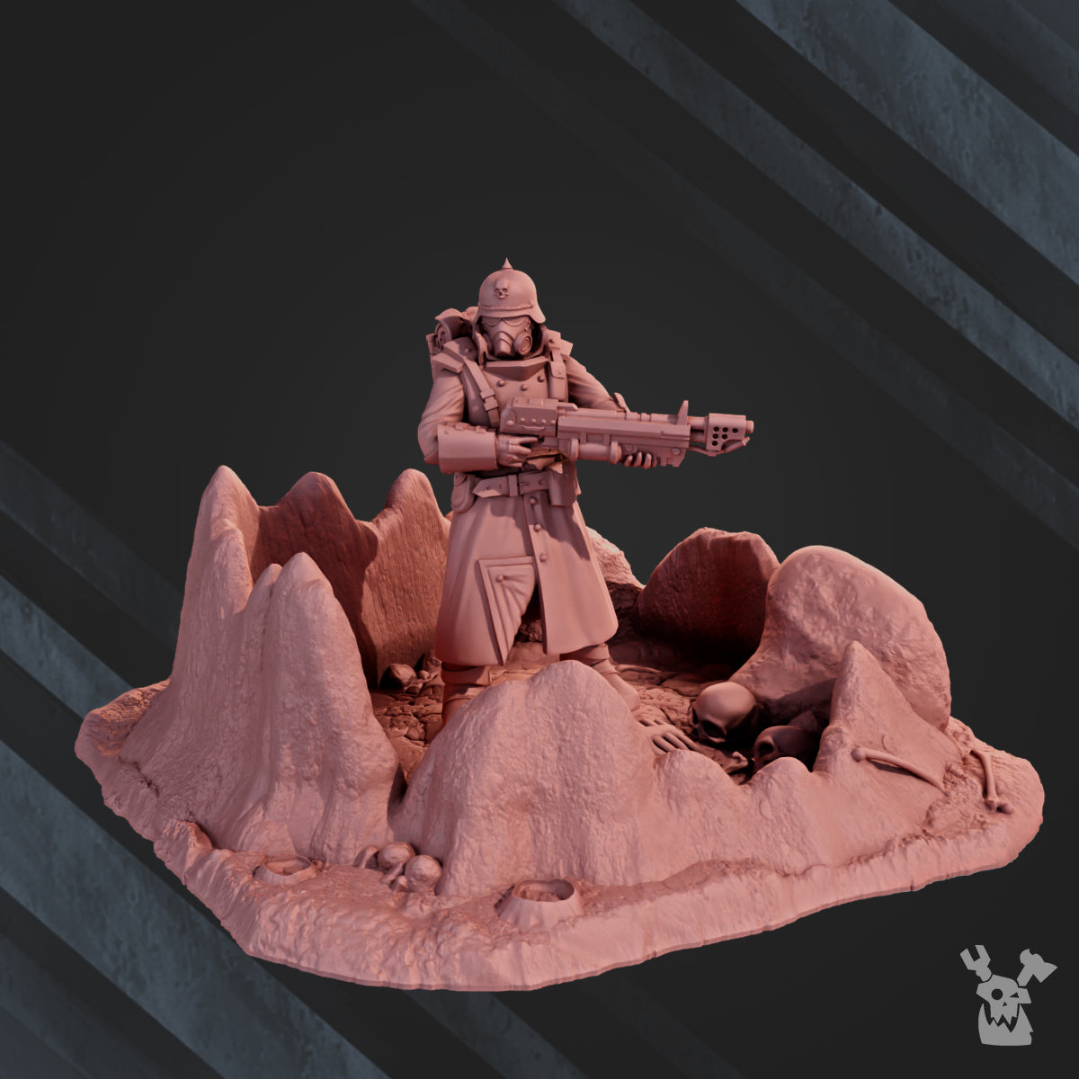 Alternate view of CRATER TERRAIN by DakkaDakka Store - Terrain